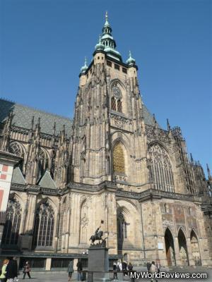 A side view of the Cathedral