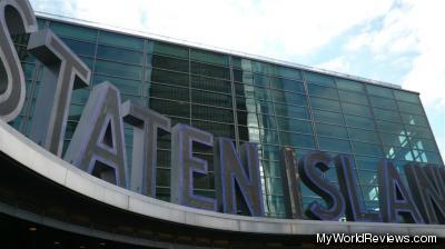 The Staten Island Ferry Terminal in Manhattan