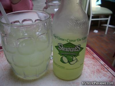 Stewart's Key Lime Soda