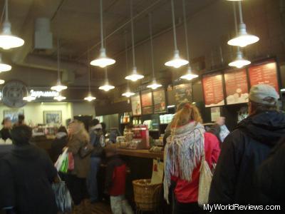 Inside the First Starbucks