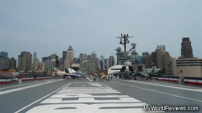 The upper deck with a view of Midtown