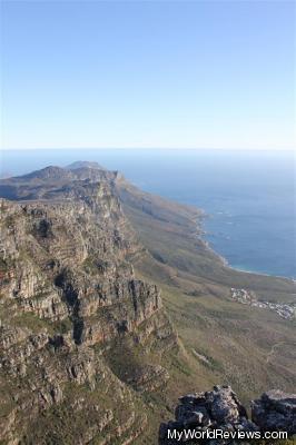 The view from Table Mountain