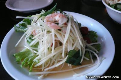 Shrimp Papaya Salad