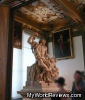 The Uffizi Gallery hallway