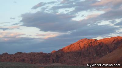 Valley of Fire at sunset