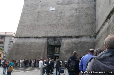 Entrance to the Vatican Museum