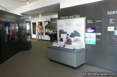 Inside one of the visitor center museums