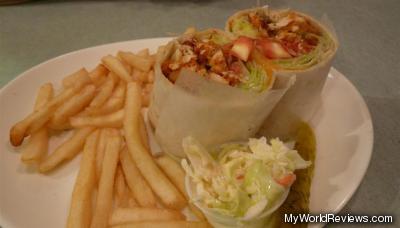 Cajun Chicken Wrap