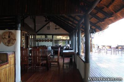 Indoor and Outdoor Dinning rooms at Xugana