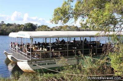 The Wa Nuka Queen on the Zambezi Sunset River Cruise