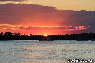 Sunset on the Zambezi River Sunset Cruise