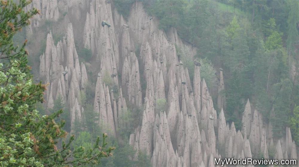 Review of The Ritten and Earth Pyramids at MyWorldReviews.com